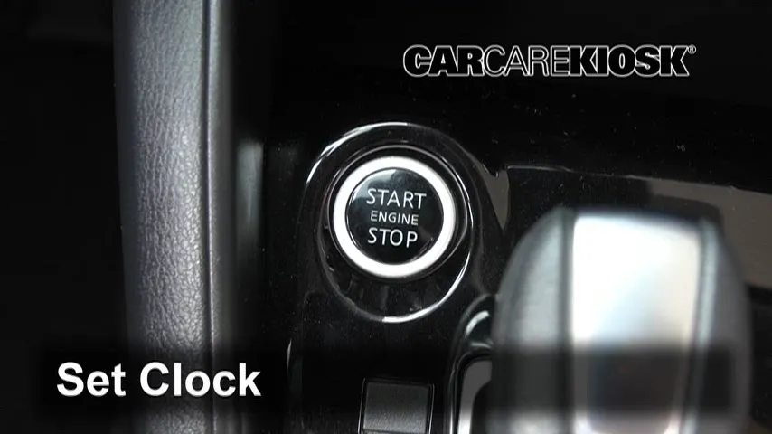 2020 Nissan Versa SV 1.6L 4 Cyl. Clock